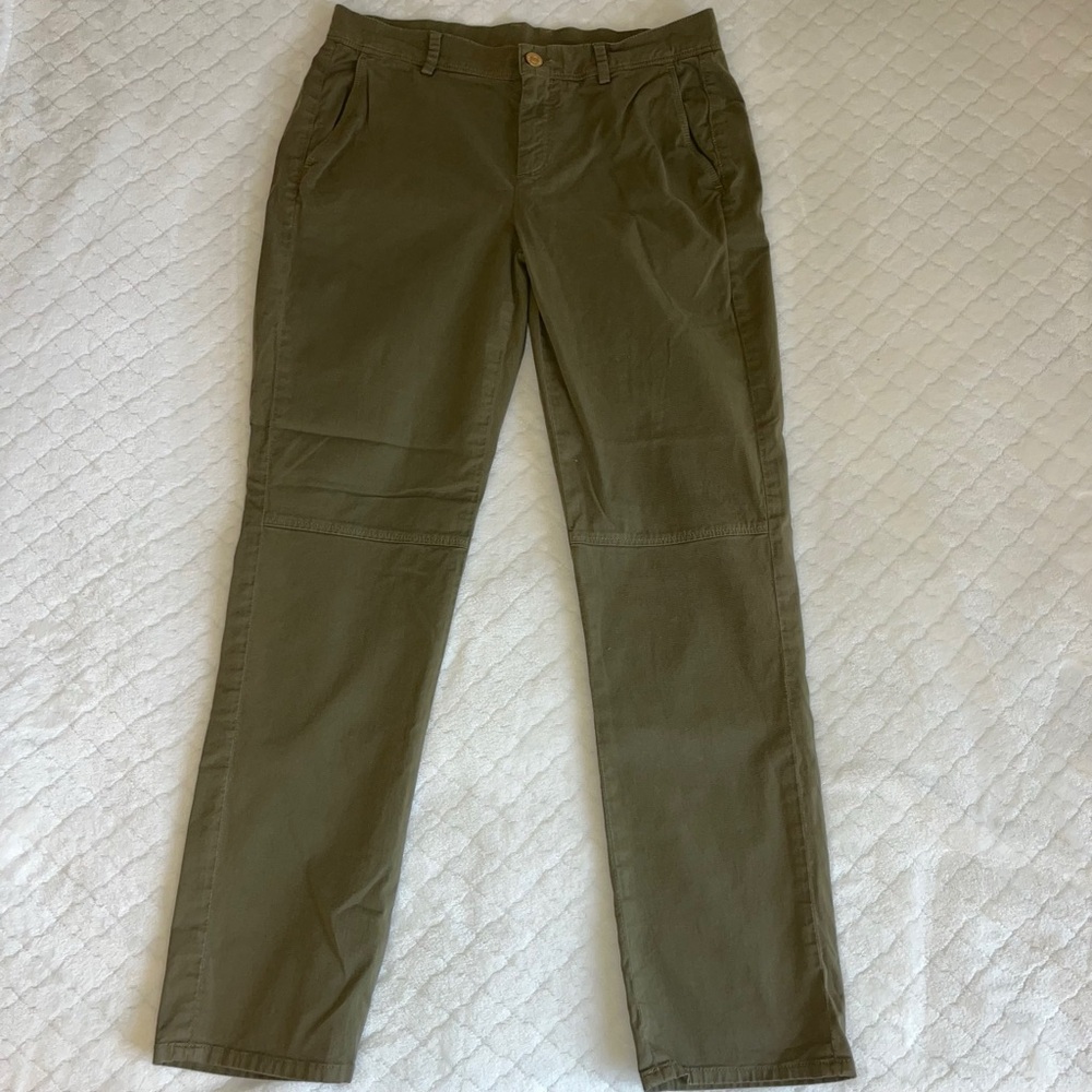 7 For All Mankind Olive Chino Pants